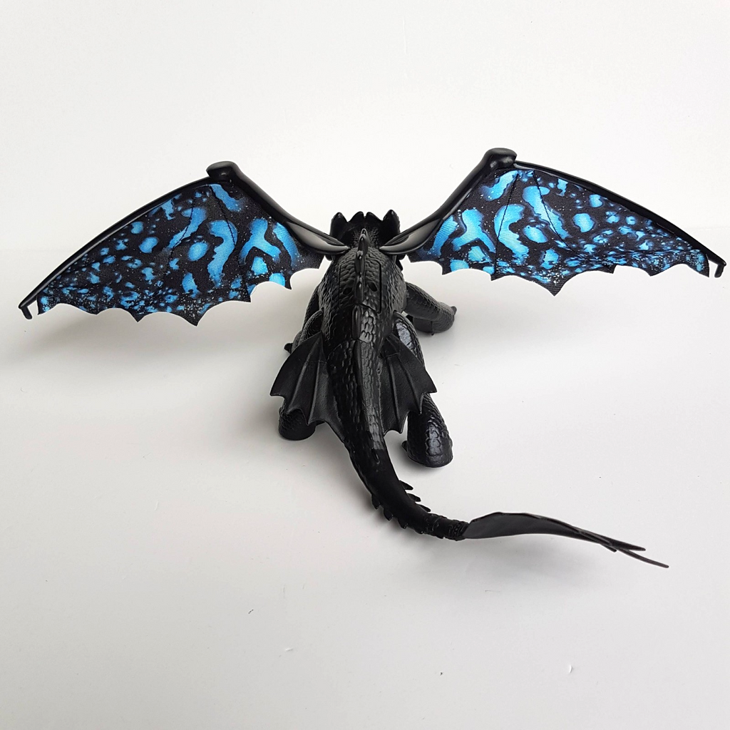 How To Train Your Dragon TOOTHLESS Light Sound Action Figure WORKS Dragon Toy8