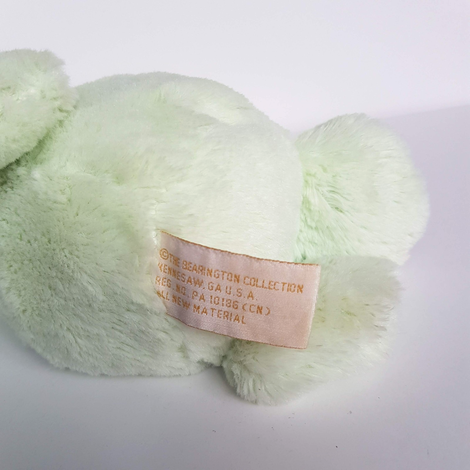 Bearington PASTEL GREEN FROG Stuffed Animal 27cm Reptile Soft Toy Cute Cuddly8