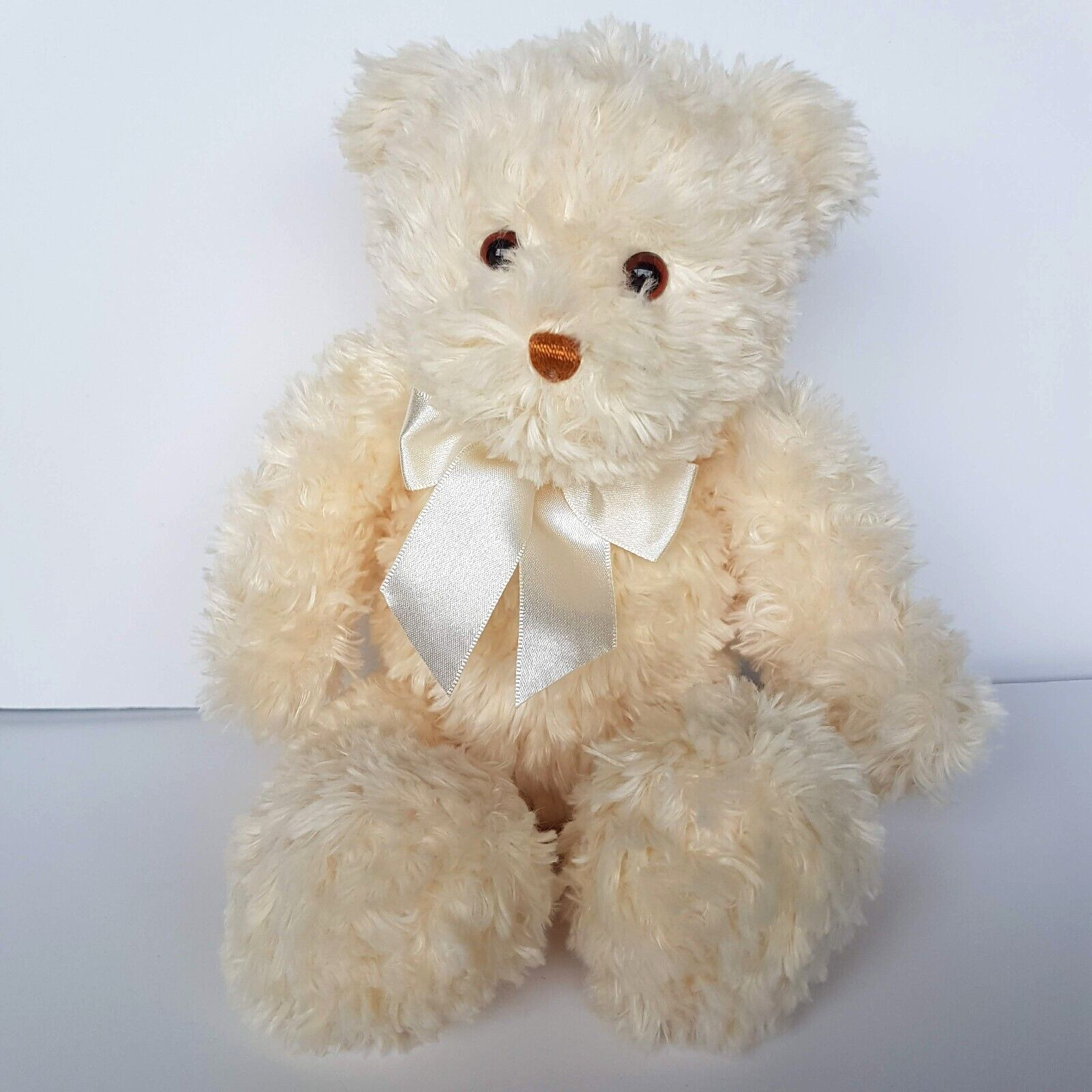 GUND Teddy Bear HUGGINS Plush Cream Beige 13” Stuffed Animal Cuddly Soft Toy0