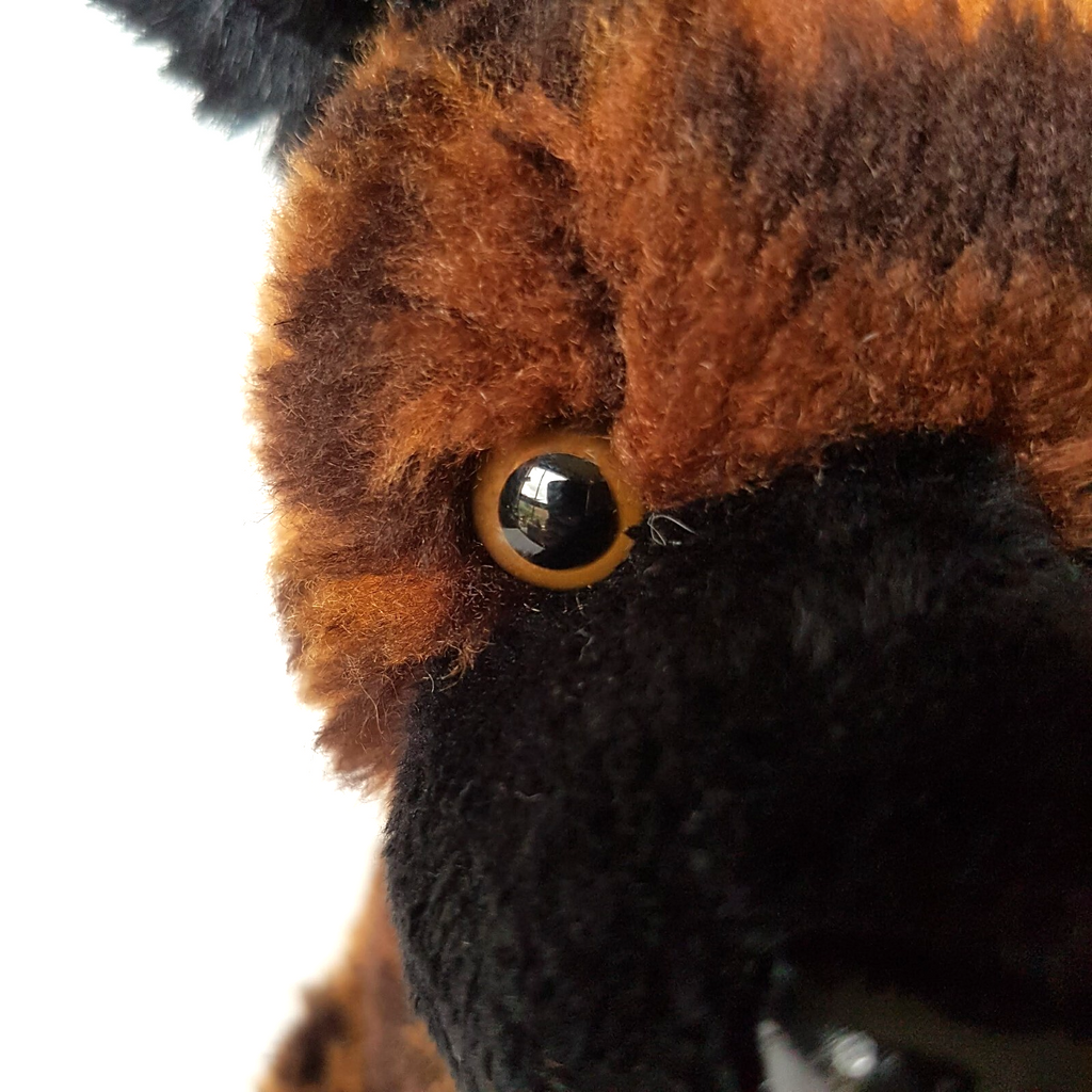 AFRICAN WILD DOG Plush PAINTED WOLF Hyena  27cm Stuffed Animal Soft Toy Safari7