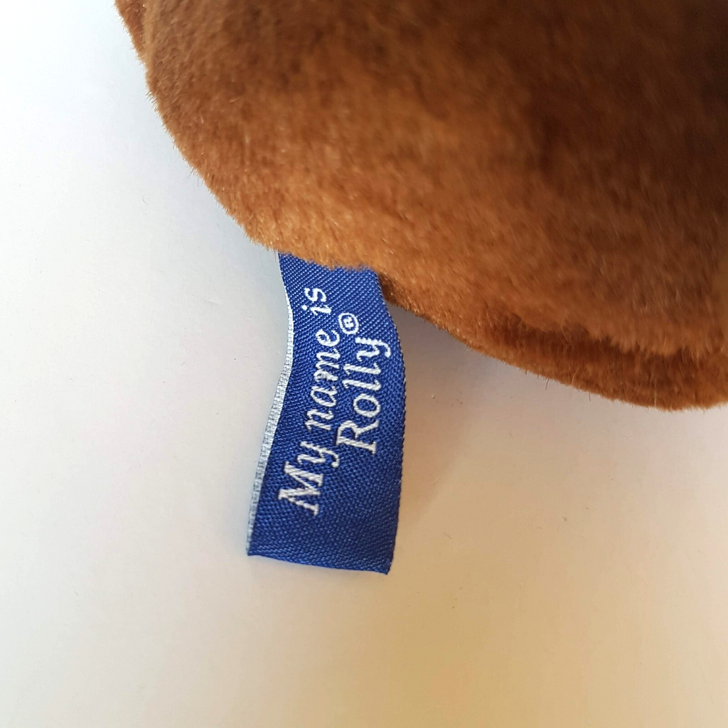 Purex ROLLY SHARPEI DOG 22cm Advertising Plush Soft Toy Stuffed Animal Puppy5
