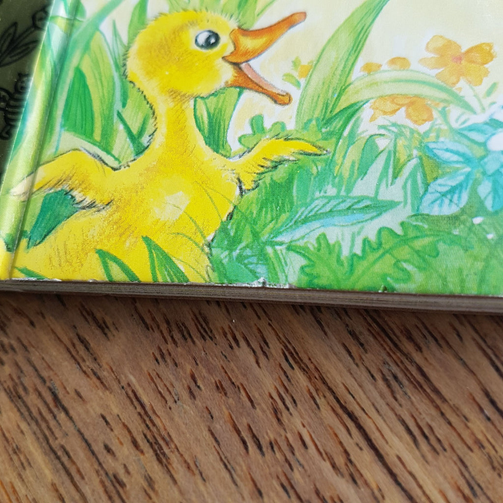 OVER IN THE MEADOW Vintage 1983 A First Little Golden Book RARE Kids Animals HTF7