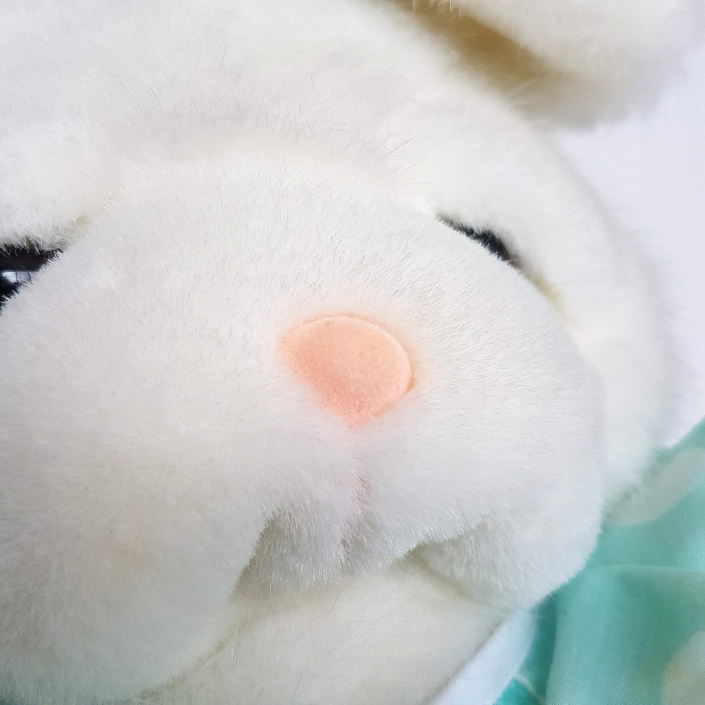 Vintage Tomy LULLABY BUNNY Plush WORKING Light & Sound Soft Toy Brahms' Lullaby4
