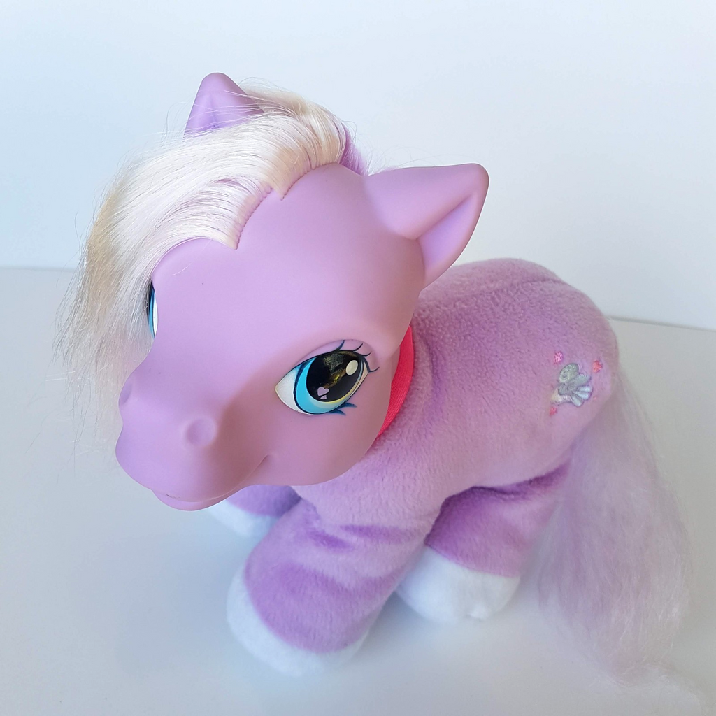 VTG My Little Pony ANGEL DOVE Plush Hasbro Purple Stuffed Animal Soft Toy 20042