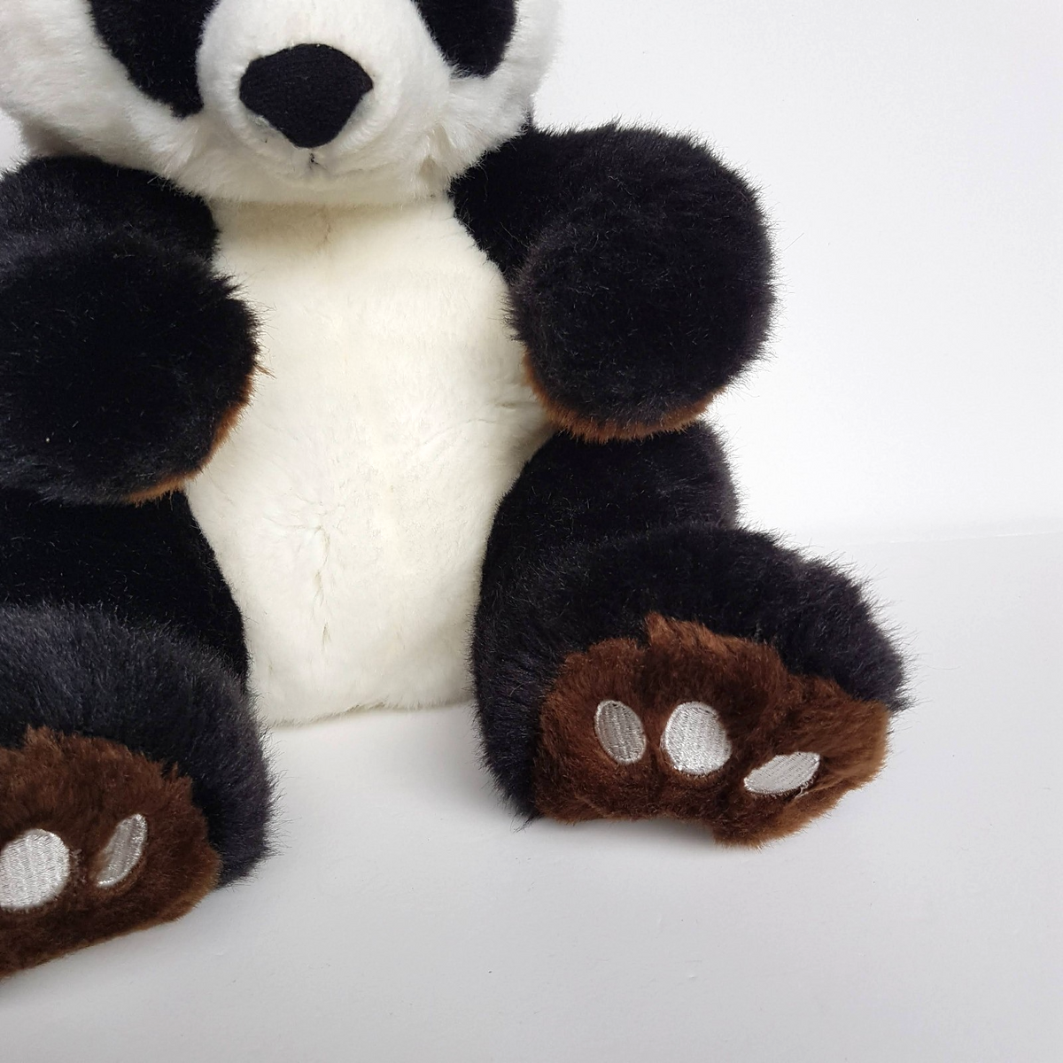 Cuddly ZOO PANDA Plush 28cm Black White Pretty Stuffed Animal Soft Toy Cute Toy3