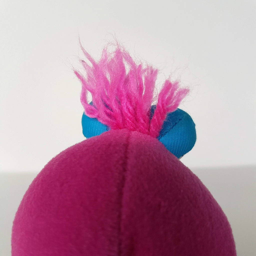 Vintage Sesame Street TELLY MONSTER Tyco Plush 1997 Bean Bag Soft Toy Character7