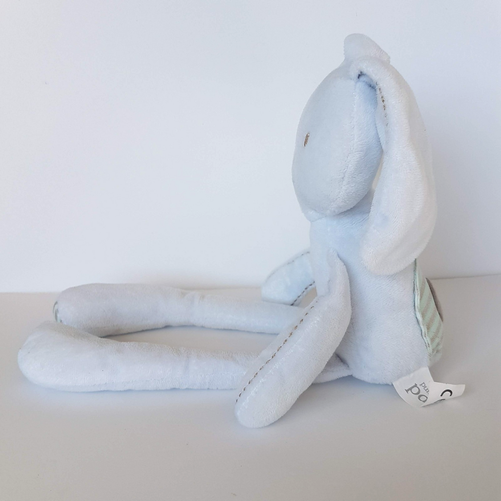 Pumpkin Patch BLUE BUNNY RABBIT Lovey 38cm Plush Baby Comforter Sleep Soft Toy4