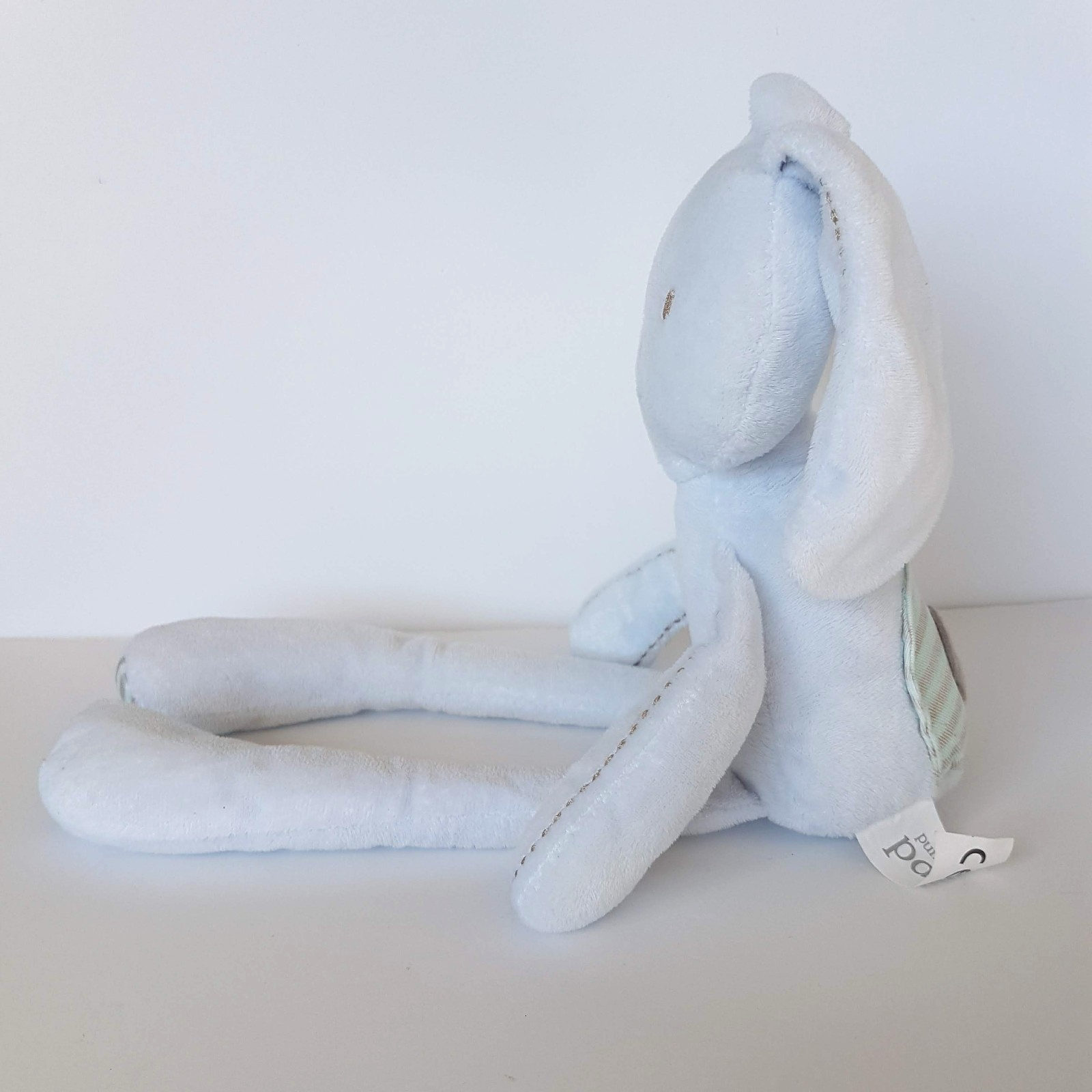 Pumpkin Patch BLUE BUNNY RABBIT Lovey 38cm Plush Baby Comforter Sleep Soft Toy4