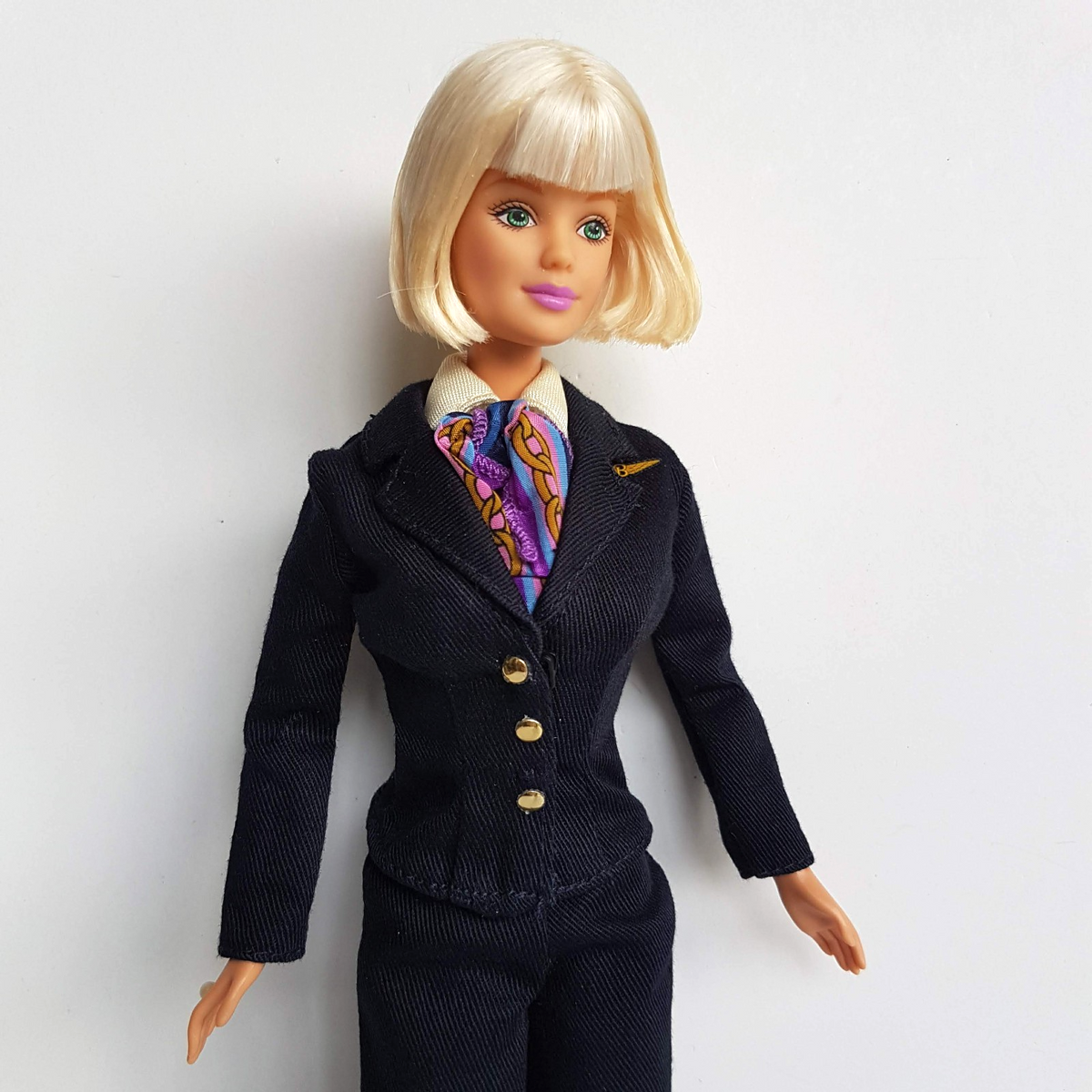 Vintage PILOT BARBIE Fashion Doll 29cm Clothes Shoes Jewellery Outfit NO CAP Toy0