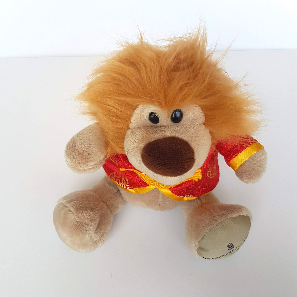 Ritz Carlton Hotel LION Plush The Portman Shanghai 23cm Soft Toy Stuffed Animal3