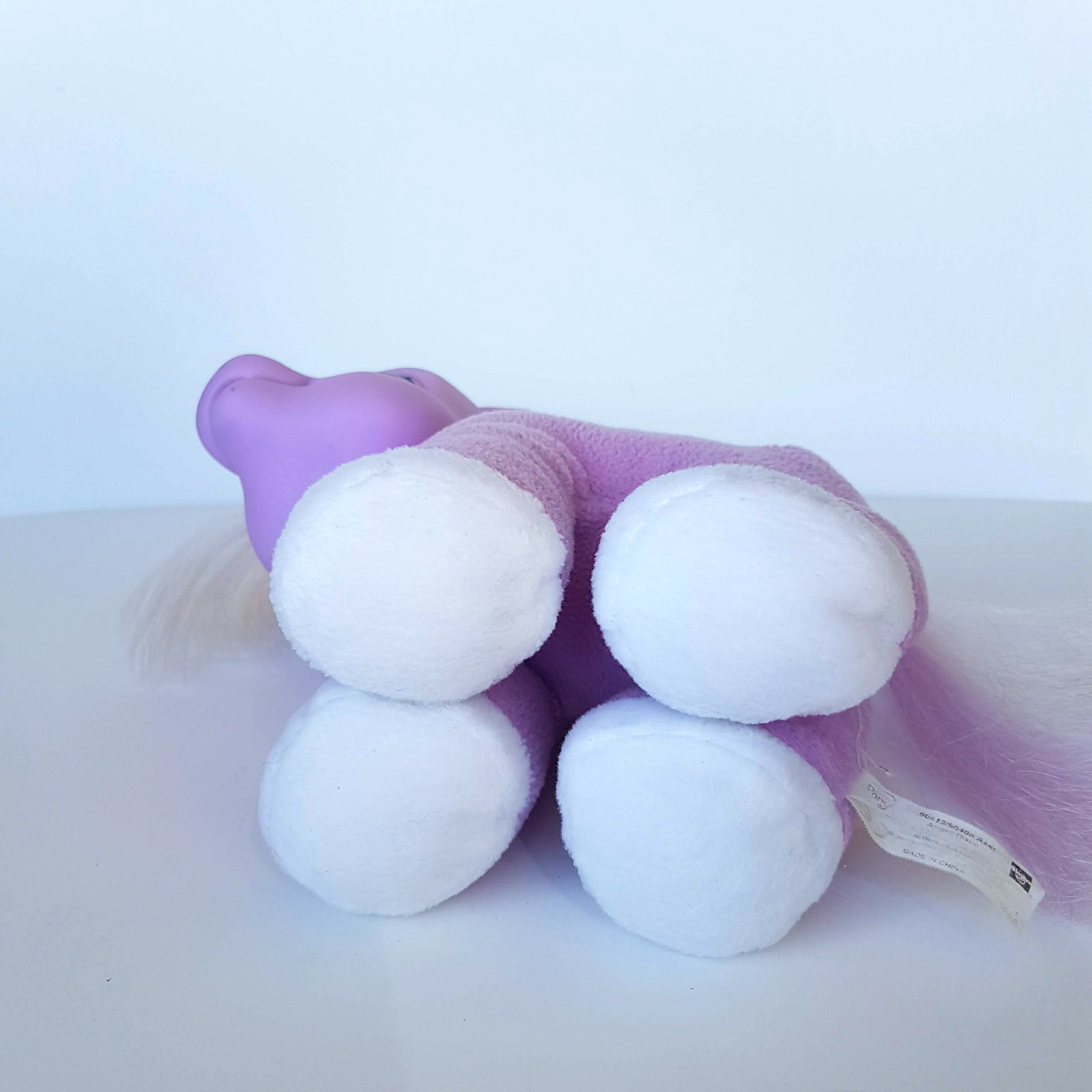 VTG My Little Pony ANGEL DOVE Plush Hasbro Purple Stuffed Animal Soft Toy 200411
