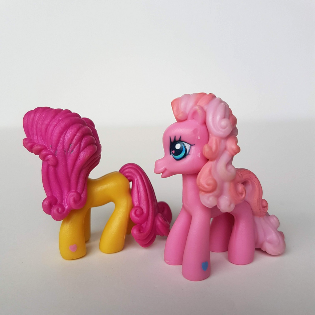 My Little Pony Ponyville PINKIE PIE + FLIPPITY FLOP Horse Replacements MLP Parts2