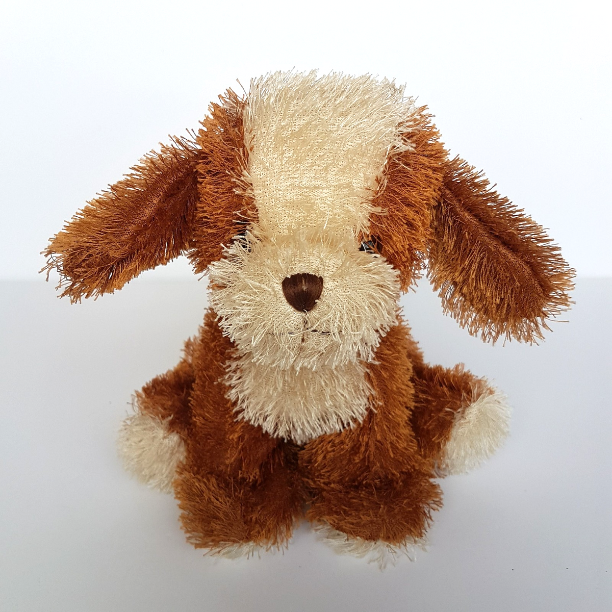 Teddy & Friends PUPPY DOG 18cm Stuffed Animal Sitting Soft Toy Cuddly Cute Pet2