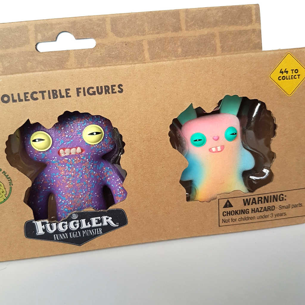 FUGGLER Ugly Monster 3 PACK COLLECTIBLE FIGURES SET Small NEW Funny Scary Toy11