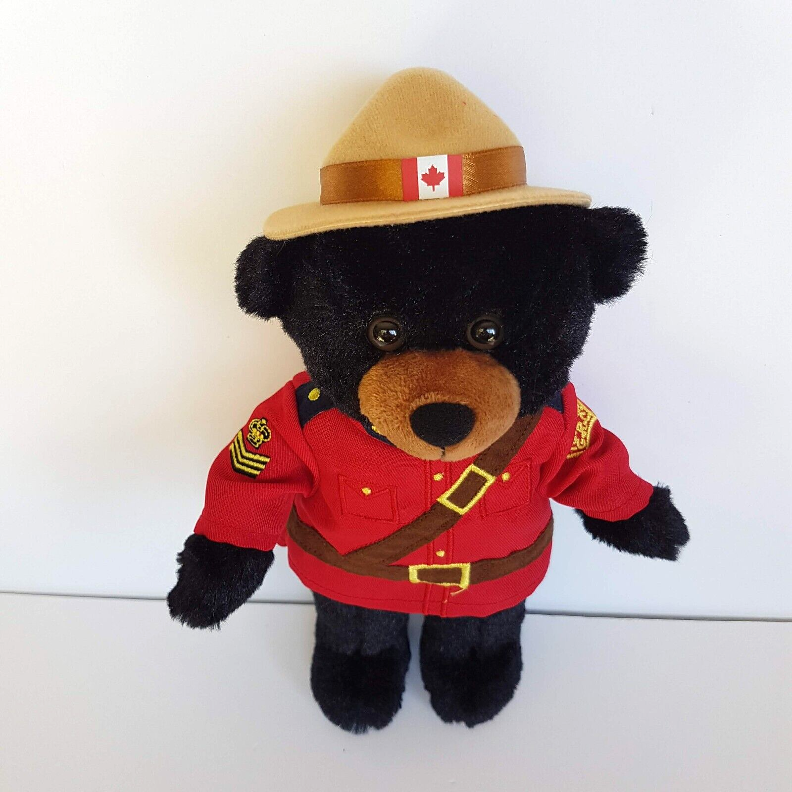 Royal Canada Mounted Police TEDDY BEAR Plush Uniform Stuffed Animal Soft Toy2
