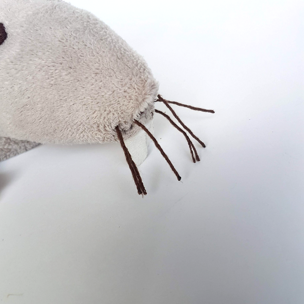 IKEA MINNEN RATTA RAT MOUSE Warm Grey 21cm Plush Stuffed Animal Rodent Soft Toy4