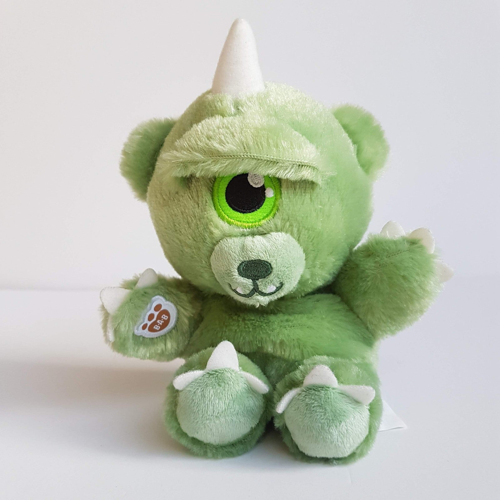 Build A Bear MINI BEARCLOPS Halloween Plush BABW Stuffed Animal Soft Toy Green0