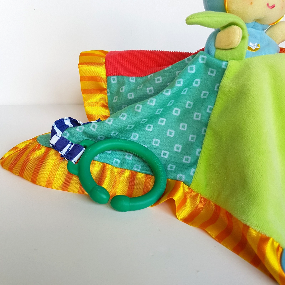 PlaySkool GLOWORLD Baby Lovey Comforter Security Blanket Sleep Soft Toy Animal2