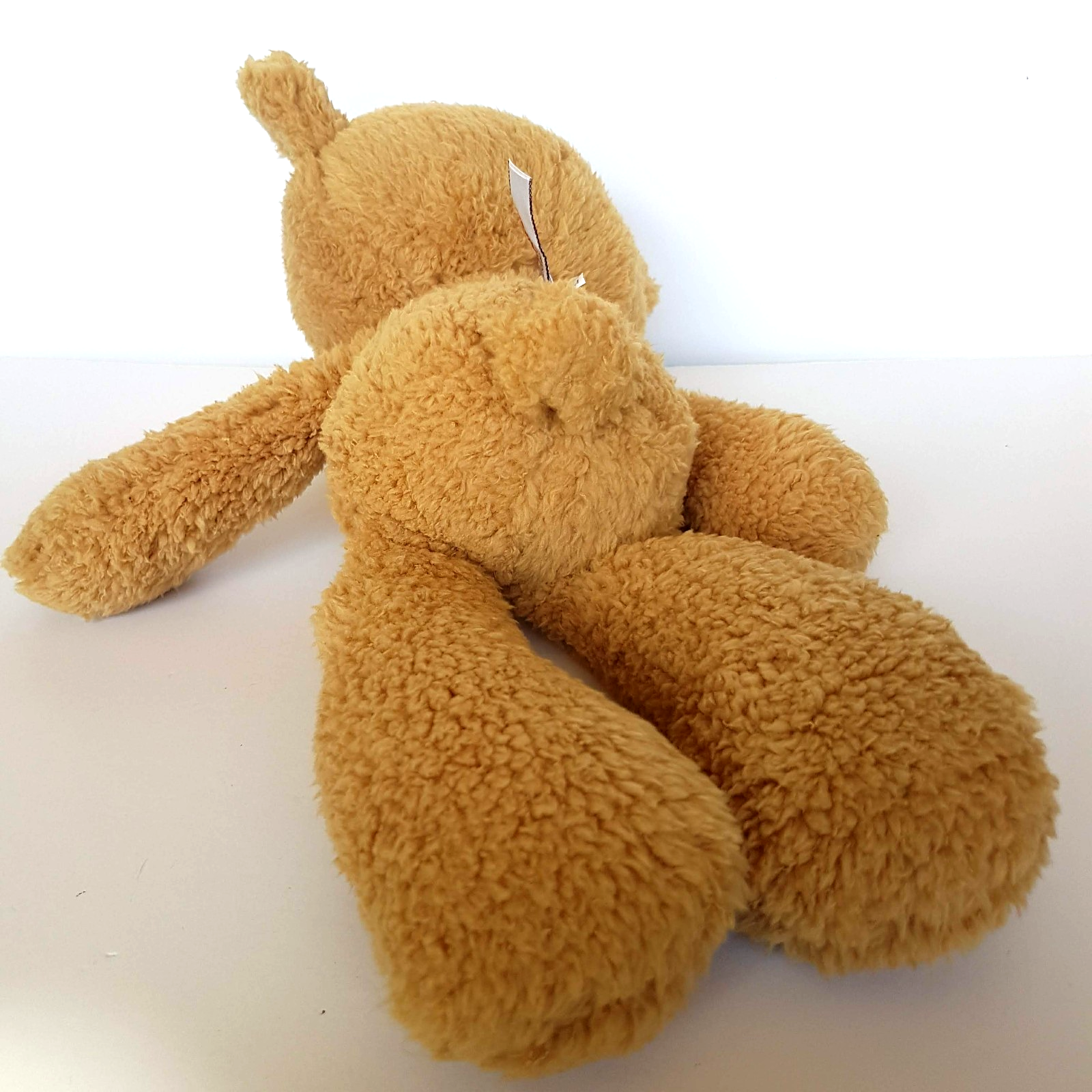 Gund FUZZY TEDDY BEAR Light Caramel Brown 35cm Soft Toy Plush Stuffed Animal Toy8