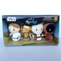 Itty Bittys STAR WARS COLLECTOR SET Luke C 3PO Obi Wan Jawa Soft Toy Exclusive0