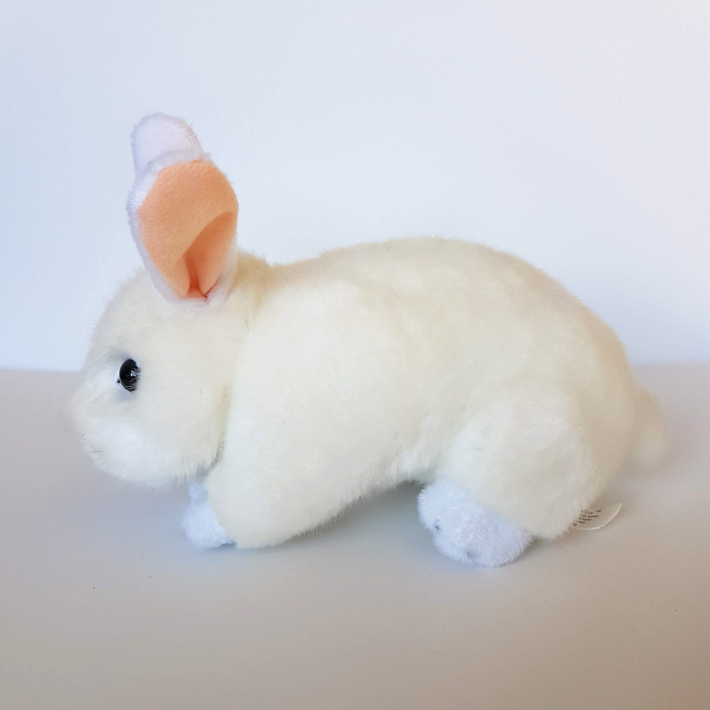 Bocchetta WHITE BUNNY RABBIT Plush Soft Toy Stuffed Animal 25cm Small Pet Toy1