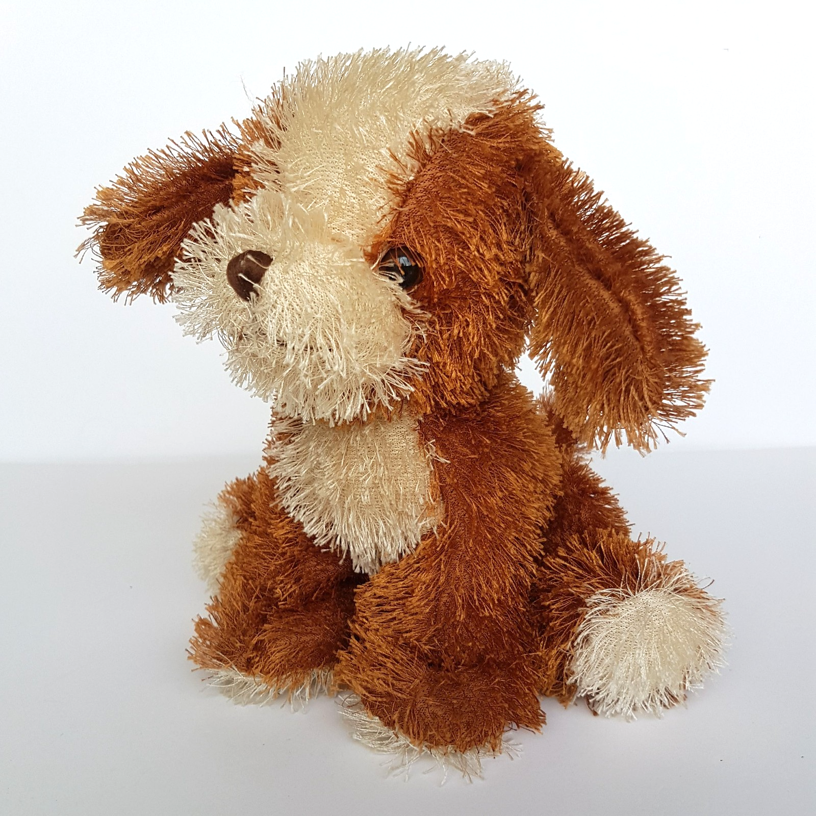 Teddy & Friends SCRUFFY DOG Puppy Cuddle Pet 18cm Stuffed Animal Soft Toy Cuddly0