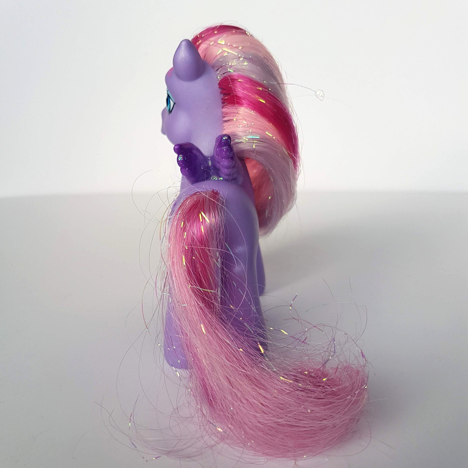 My Little Pony STARSONG 2007 Hasbro 12cm Glitter Hair PEGASUS Horse Figure Toy4