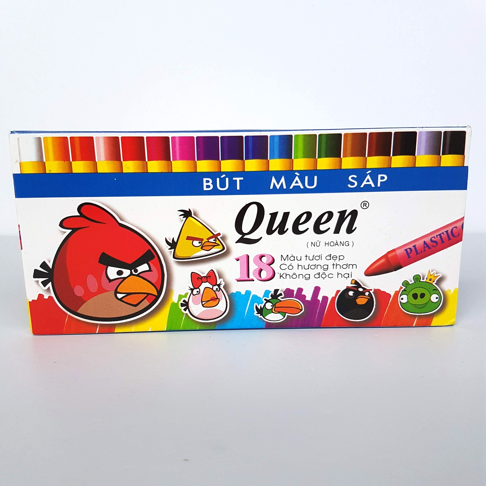 Angry Birds QUEEN CRAYON SET Collectible Merchandise Art Craft Supplies Coloring0