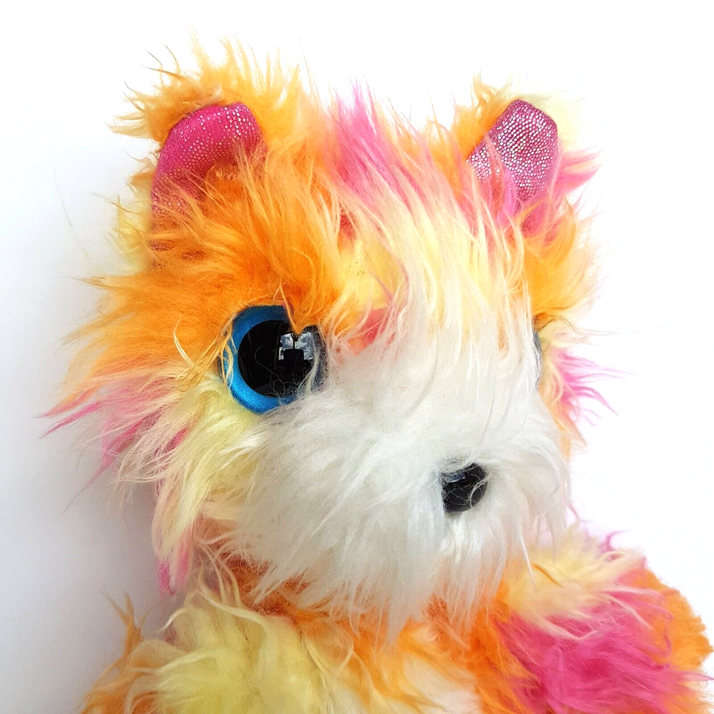 SCRUFF A LUVS Dog Orange Pink Mystery Rescue Puppy Plush Stuffed Animal Soft Toy1