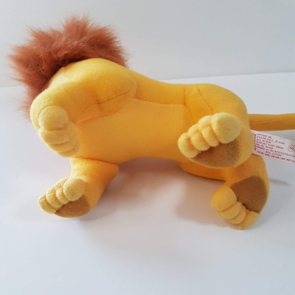 Vintage DISNEY LION KING Toys Applause Vinyl + Plush Rafiki Pumbaa Mufasa Simba9