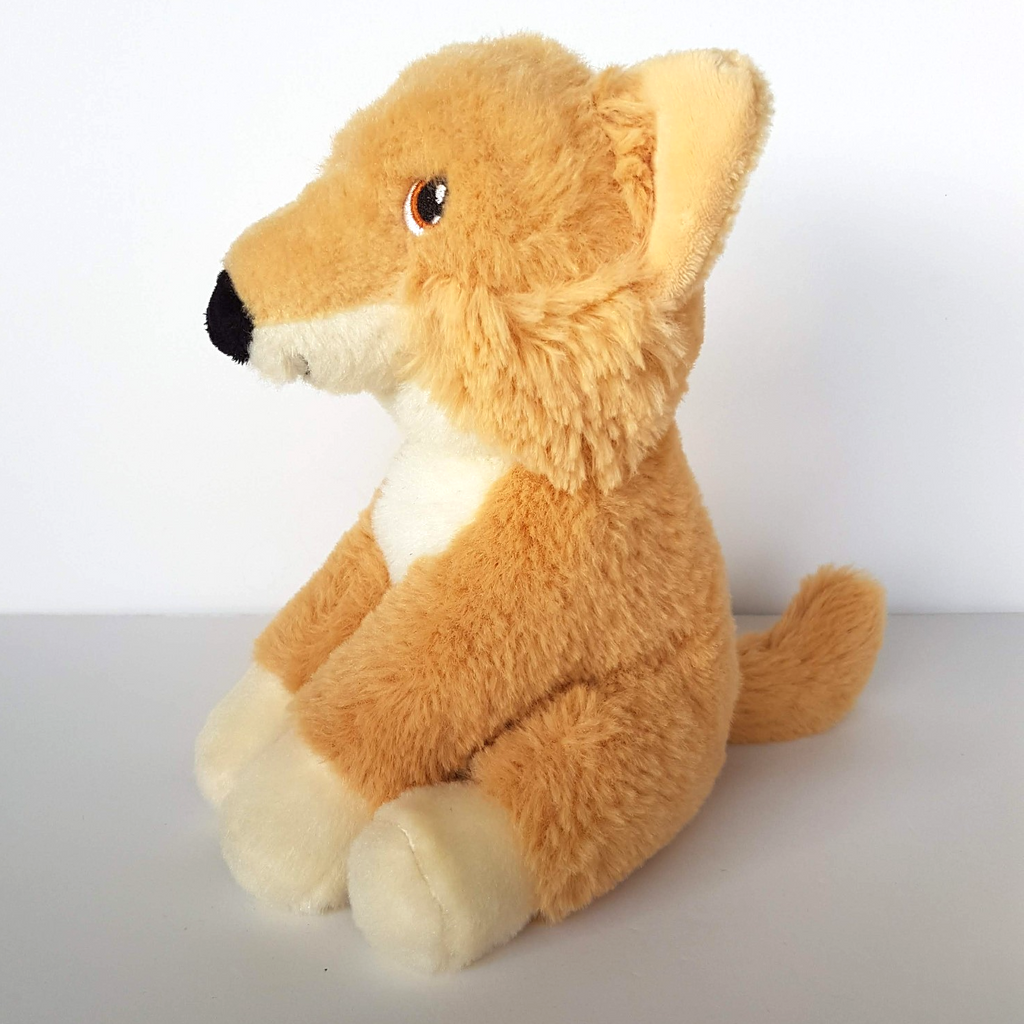 Keel DINGO AUSTRALIAN WILD DOG Plush 22cm Stuffed Animal Soft Toy Embroidery2