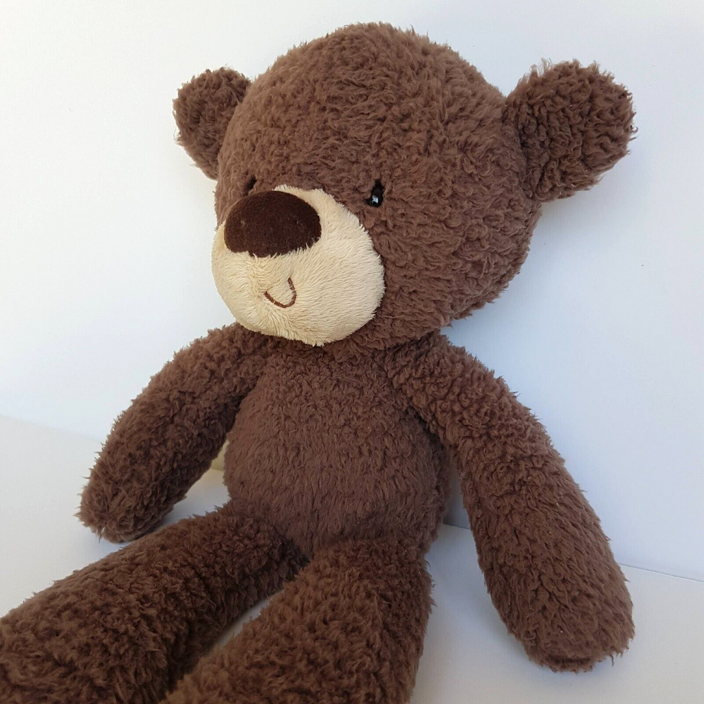 Gund CHOCOLATE FUZZY Teddy Bear Soft Toy Stuffed Animal Cuddly Floppy Brown Cute3