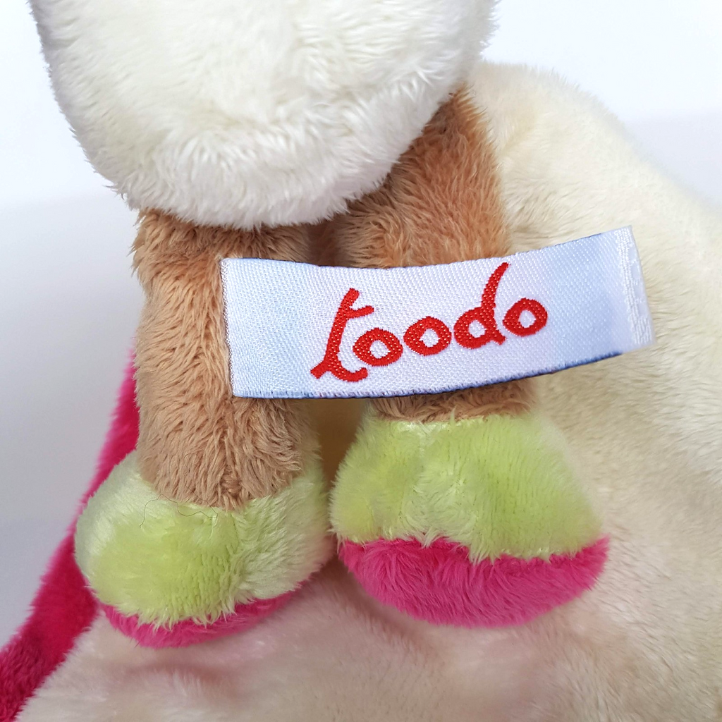 Toodo BUNNY RABBIT Baby Lovey Comforter Security Blanket Soft Toy Stuffed Animal4