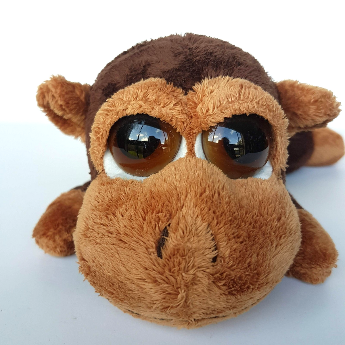 Russ Lil Peepers DIGGLEBY MONKEY Plush Stuffed Animal Soft Toy 28cm Big Eyes1