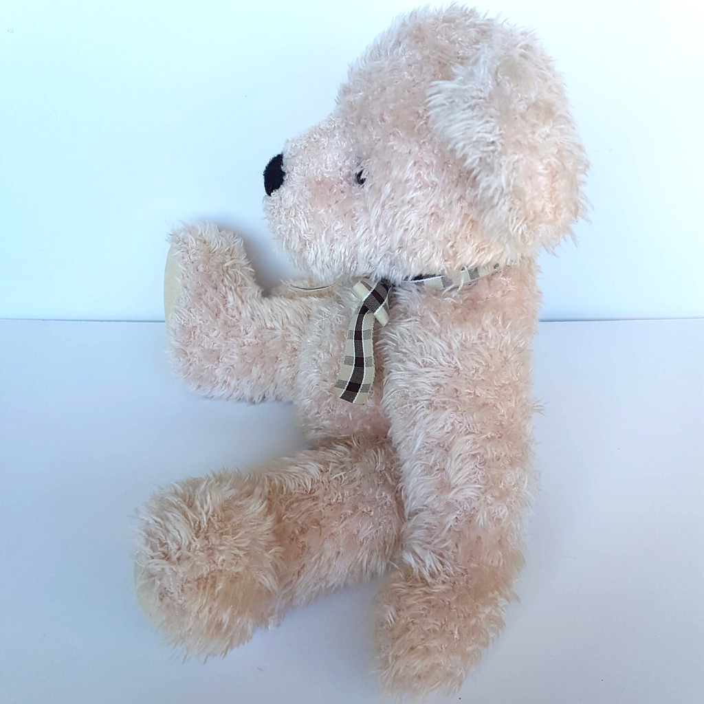 Russ TEDDY BEAR ELIZABETH Plush 33cm Soft Toy Beanbag Stuffed Animal Cute Cream8