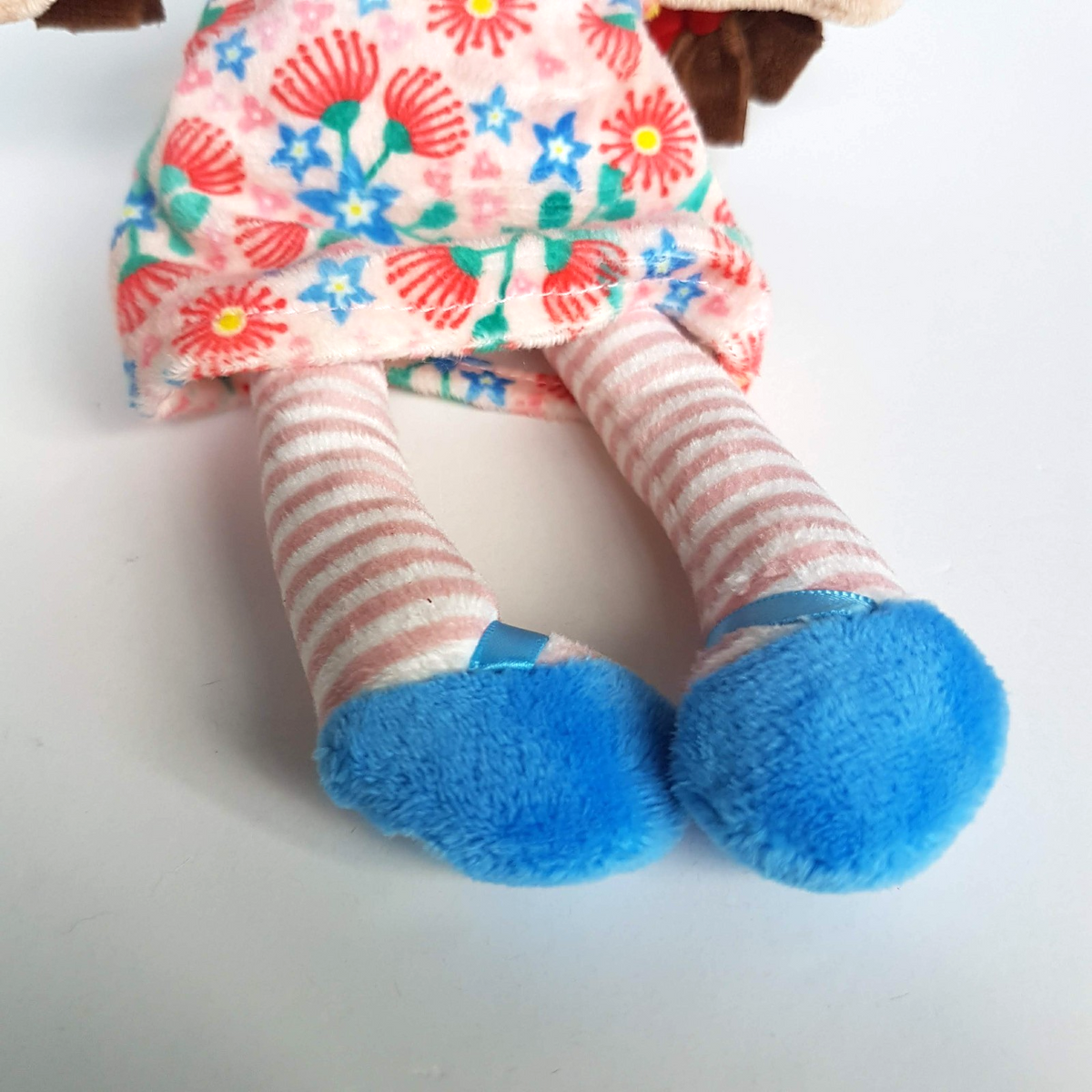 Tiger Tribe RAG DOLL MATILDA 25cm Plush Fabric Doll Soft Toy Floppy Flower Dress8