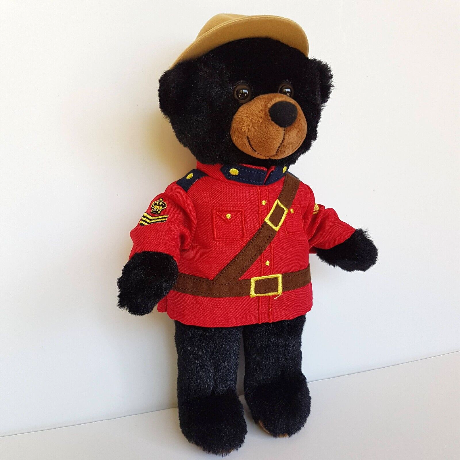 Royal Canada Mounted Police TEDDY BEAR Plush Uniform Stuffed Animal Soft Toy3