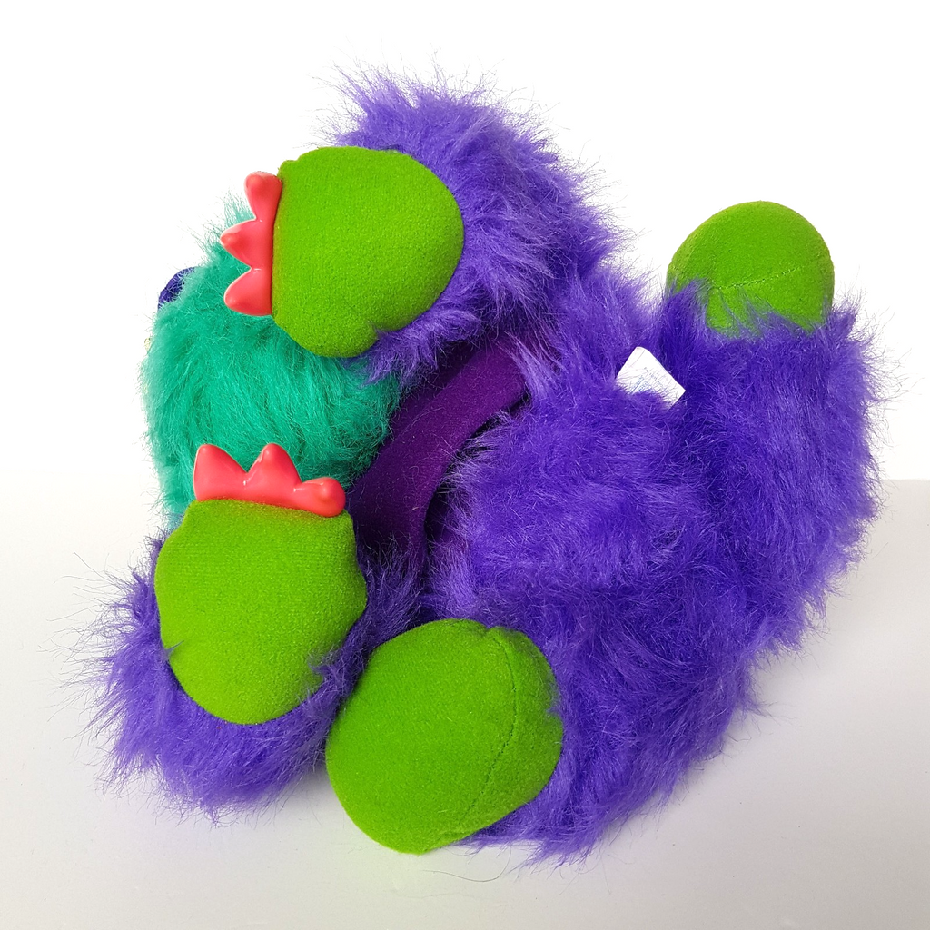VTG My Pet Monster RARK 1986 Plush Puppet Stuffed AMTOY Soft Toy NO HANDCUFFS18