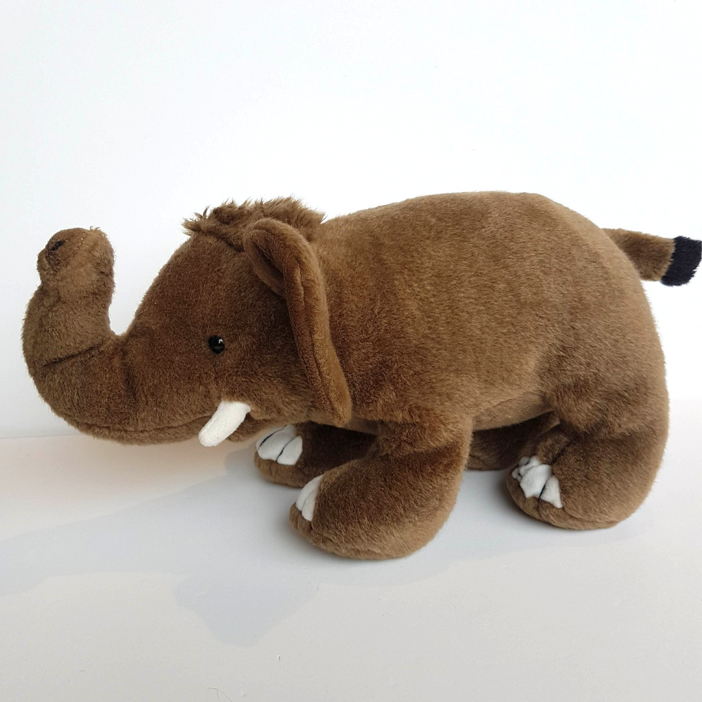 Toronga Zoo ELEPHANT Plush 33cm Stuffed Animal Soft Toy Safari Beanbag Brown3