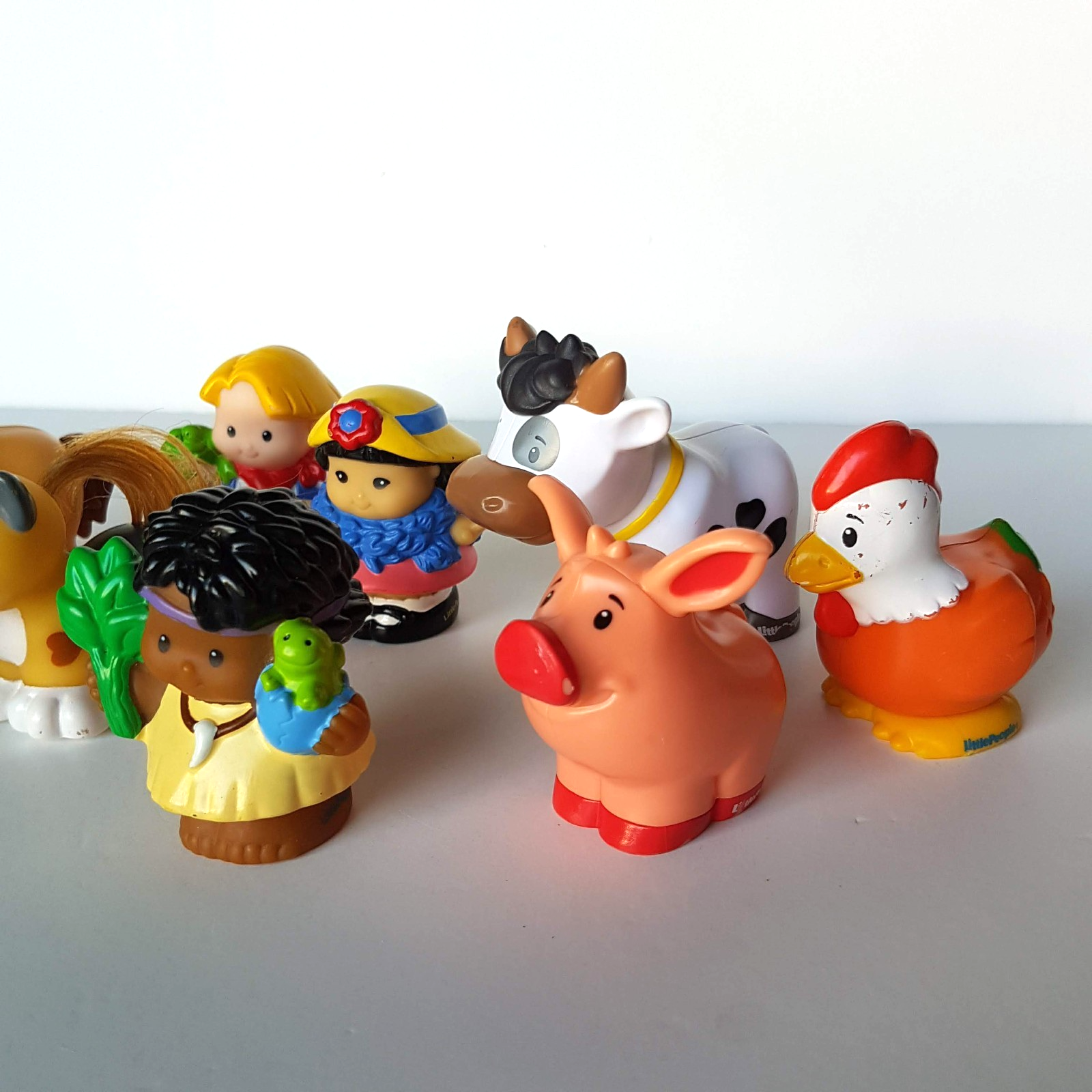 Fisher Price Little People MIXED LOT Farm Animals Birds Boy Girl Figures Toy3