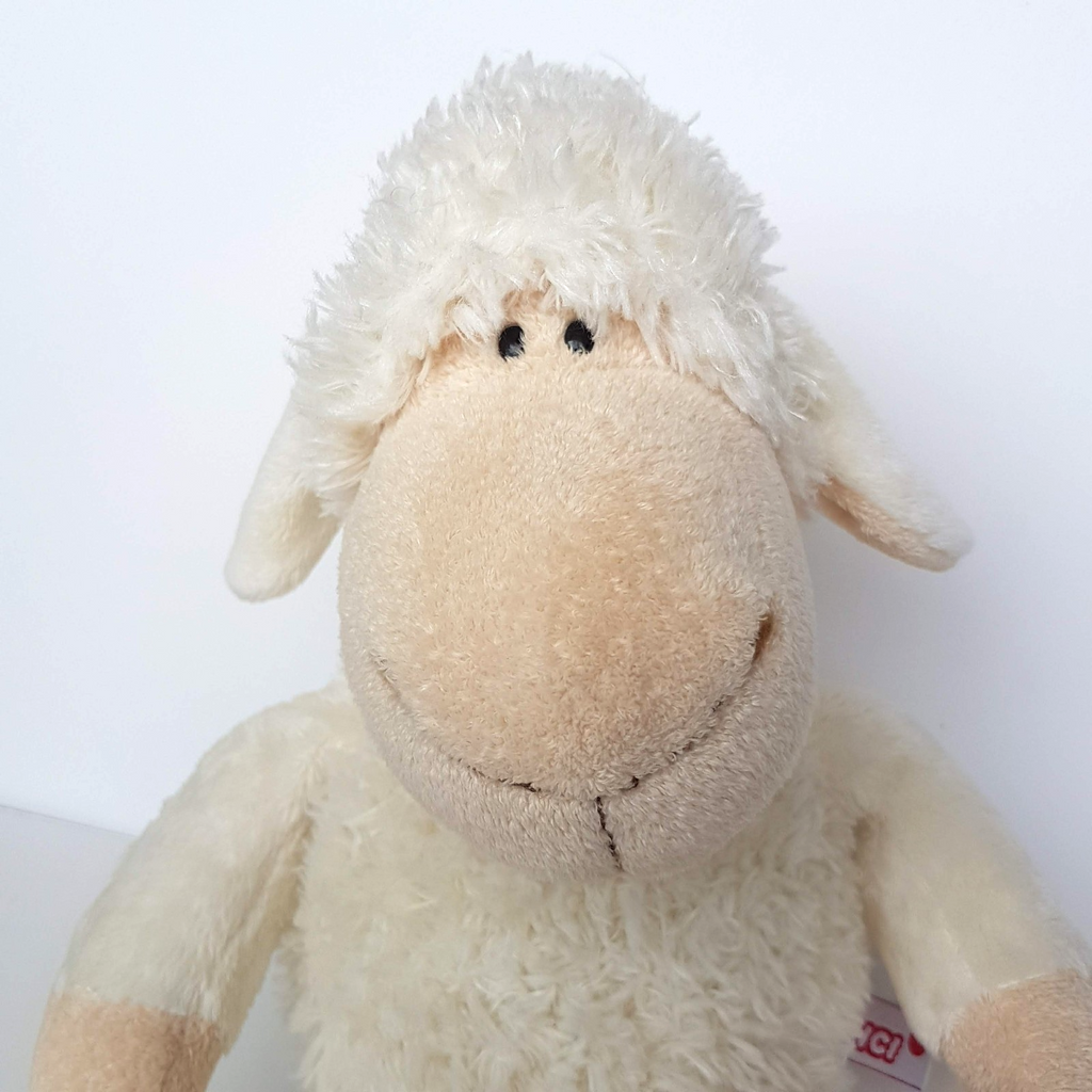 Medium Nici CREAM LAMB 37cm Plush Floppy Soft Toy Stuffed Animal Farm Animal Toy3