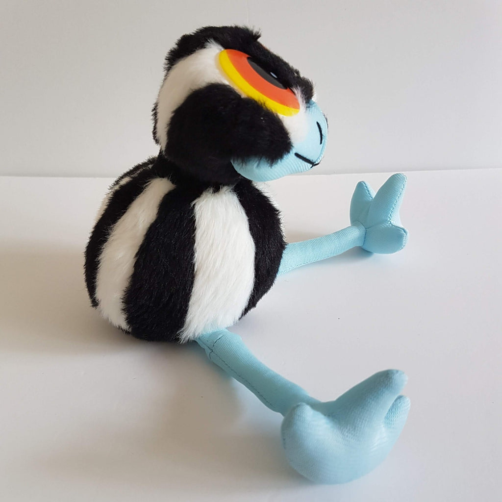 STRIPEY THE EMU CHICK Plush 9" Stuffed Animal Cute Bird Soft Toy Big Eyes Toy6