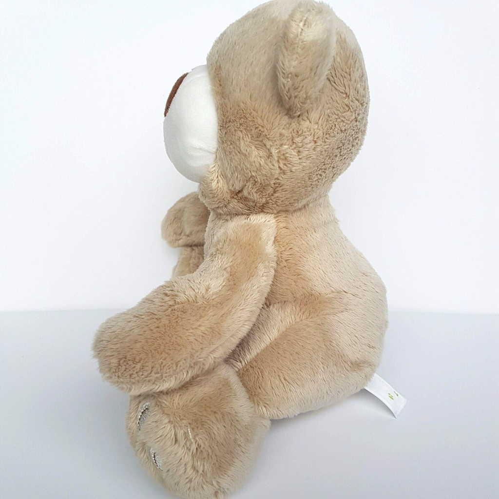 Ollie's Place BABY BEAR RATTLE Plush Lovey Soft Toy 25cm Stuffed Animal Cute4