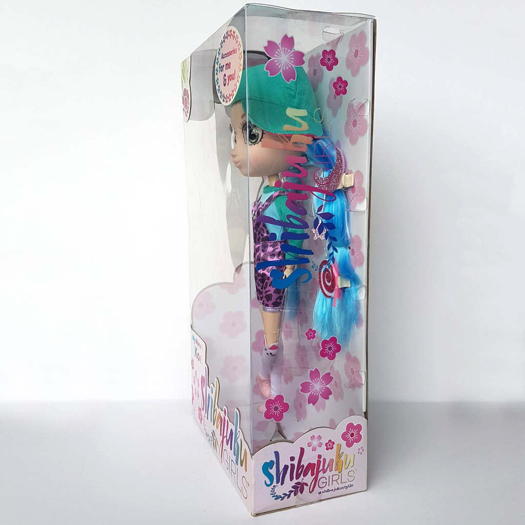 SHIBAJUKA GIRLS Doll KOE 2016 13" Retired Rare NRFB Fashion Doll Pink Blue Toy9