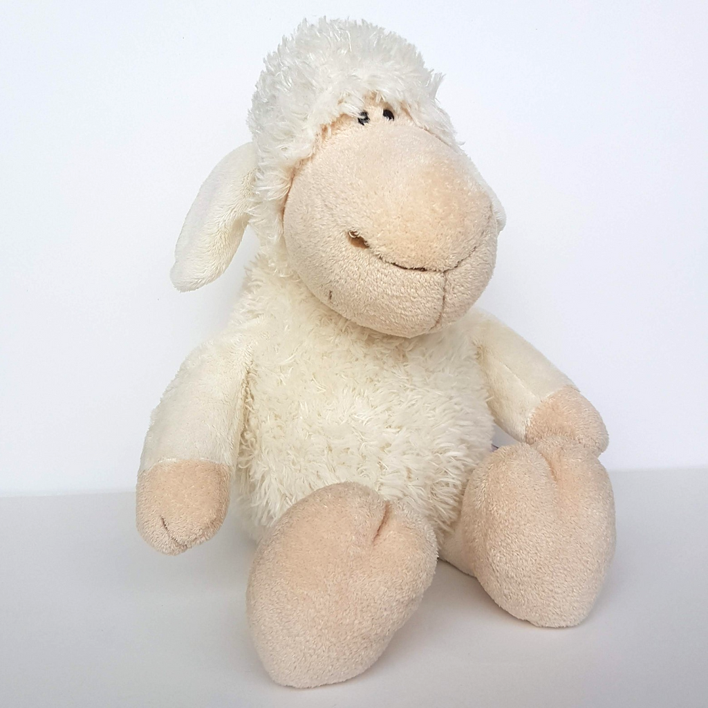 Medium Nici CREAM LAMB 37cm Plush Floppy Soft Toy Stuffed Animal Farm Animal Toy0
