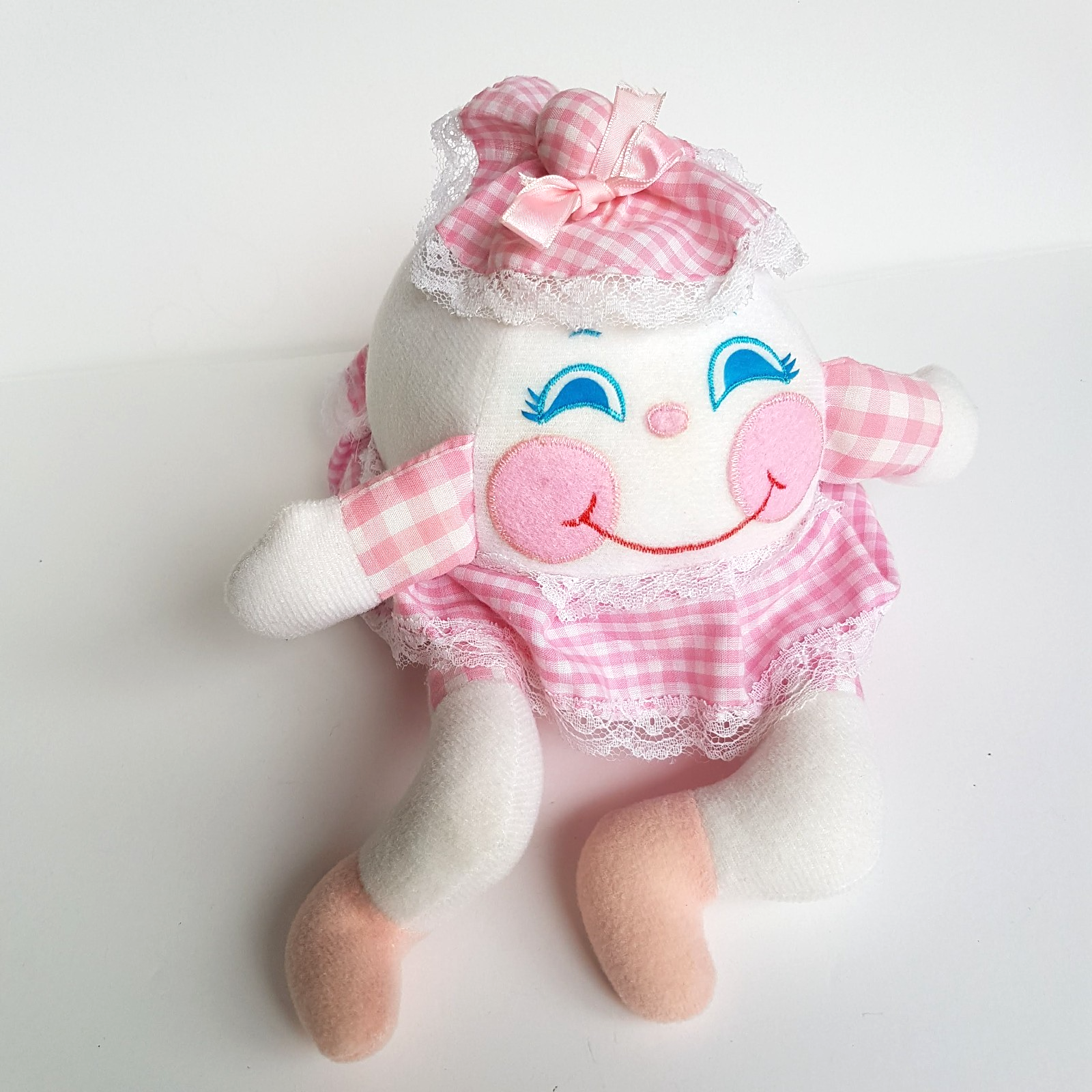 Handmade MRS HUMPTY EGG Fairytale Plush Shelf Sitter Soft Toy Stuffed Character3