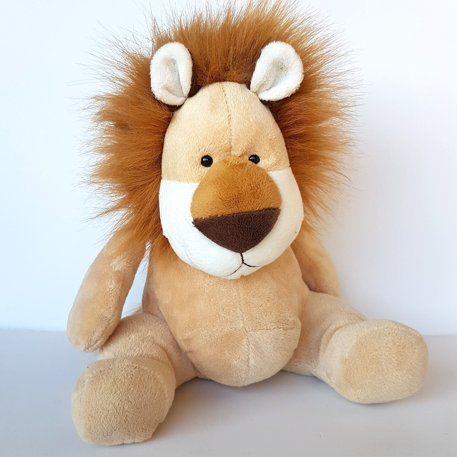LION WILD CAT Plush 27cm Stuffed Animal Beanbag Sleep Toy Super Soft Toy Cute0