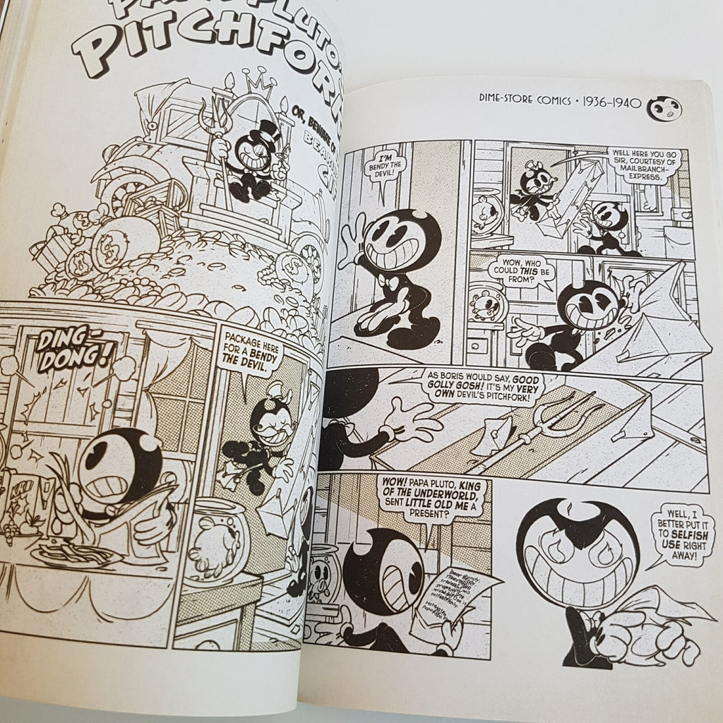 Bendy & The Ink Machine BOOK + PLUSH Audrey 9" Plush Soft Toy Comics Collectible16