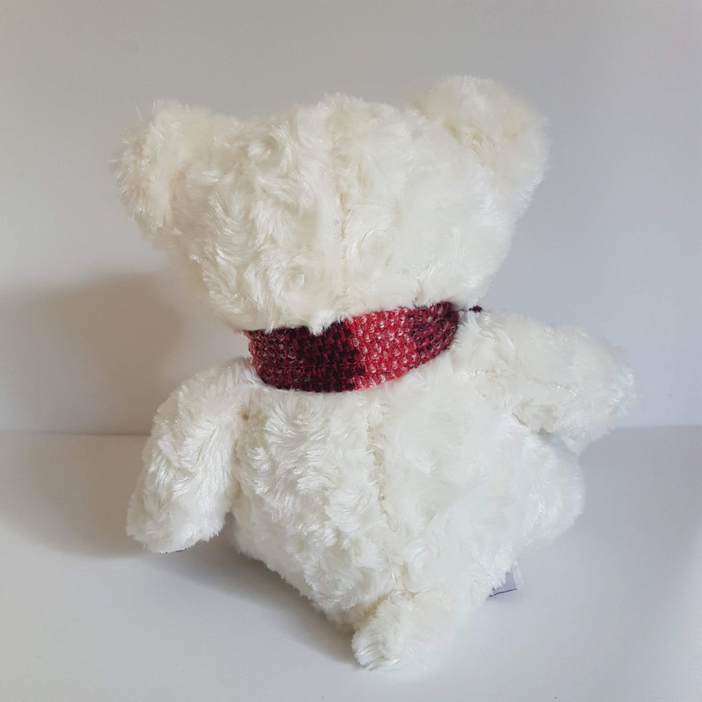 Myer BAXTER Teddy Bear Red Scarf 33cm Stuffed Animal Soft Toy Bear Cuddly Cute6
