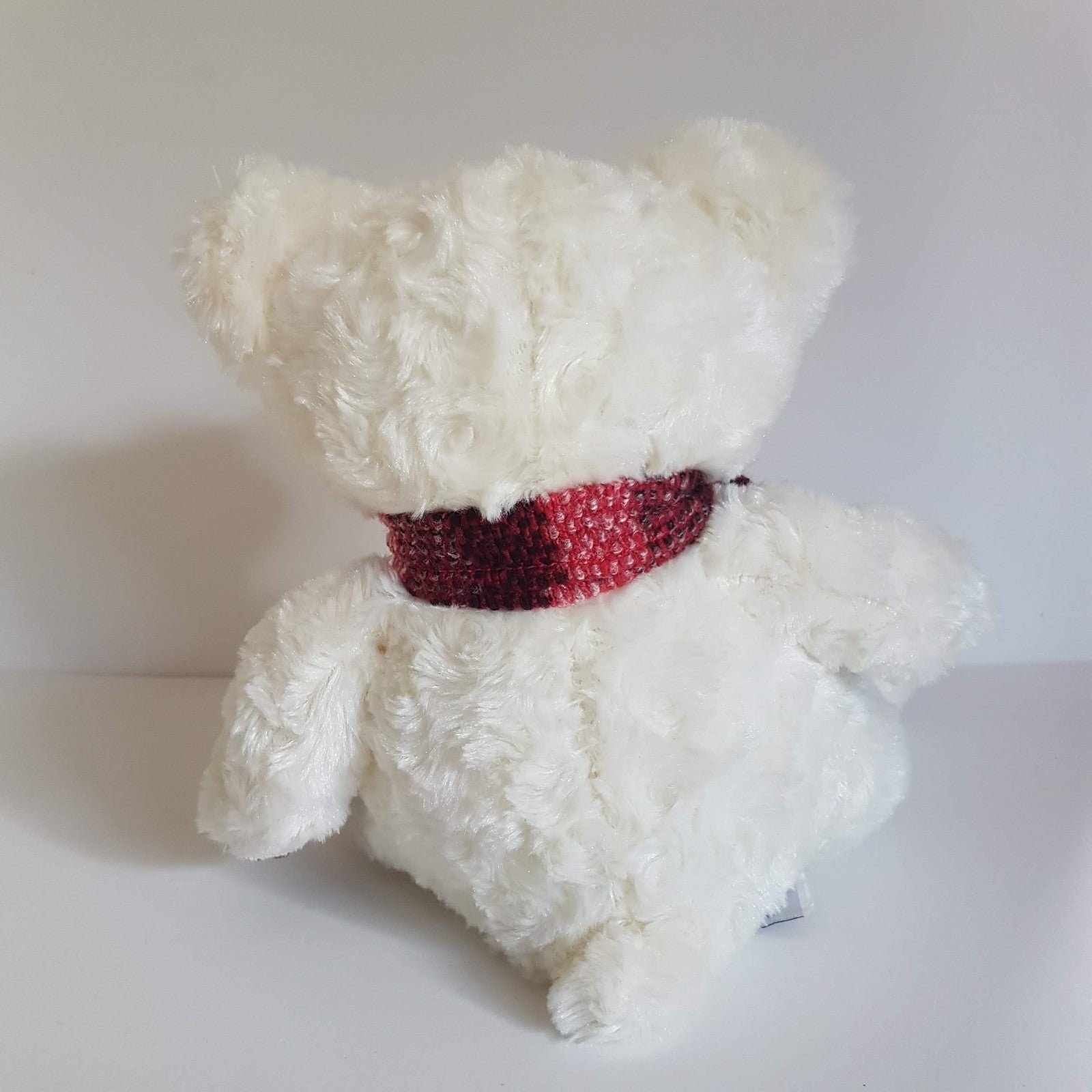 Myer BAXTER Teddy Bear Red Scarf 33cm Stuffed Animal Soft Toy Bear Cuddly Cute6